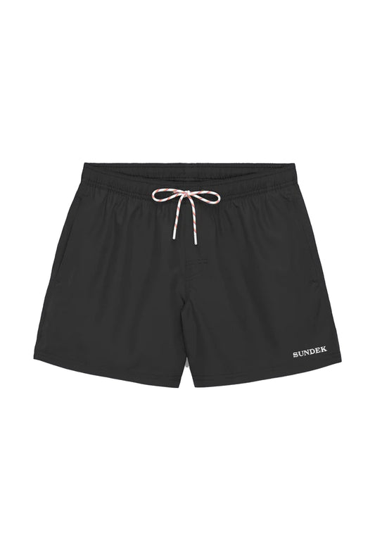 Costume da bagno shorts corti mare neri Sundek P26 M734BDRT300 M6S04200400 SUNDEK 