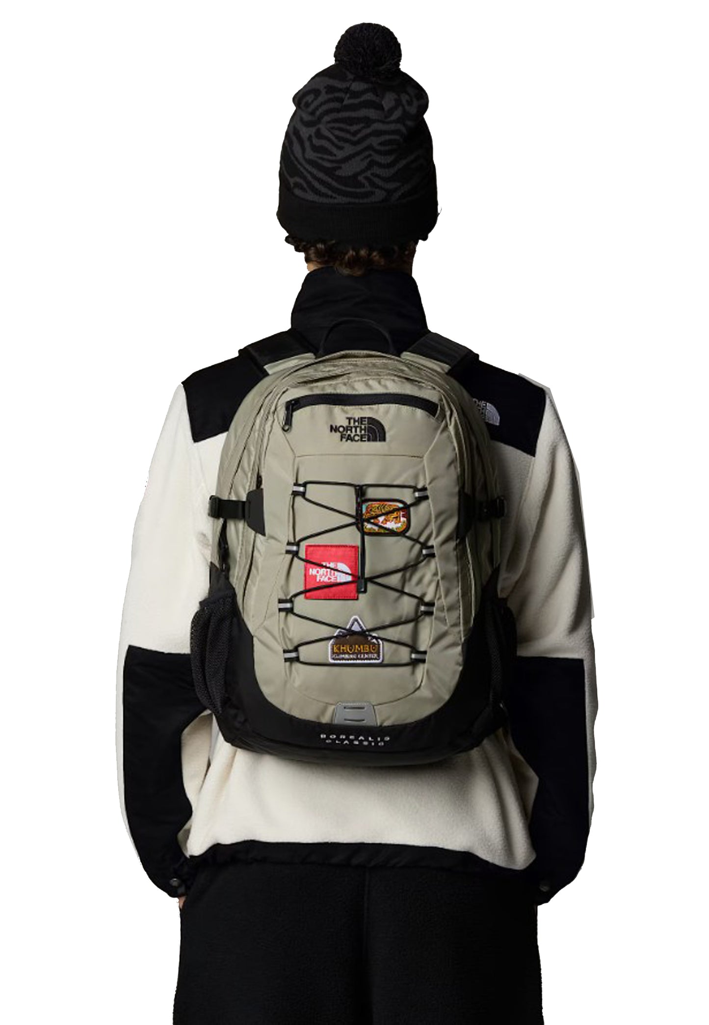 Zaino grigio con toppe Borealis Classic 29L The North Face P26 NF00CF9C5IF1 NF5IFNF5IF THE NORTH FACE 