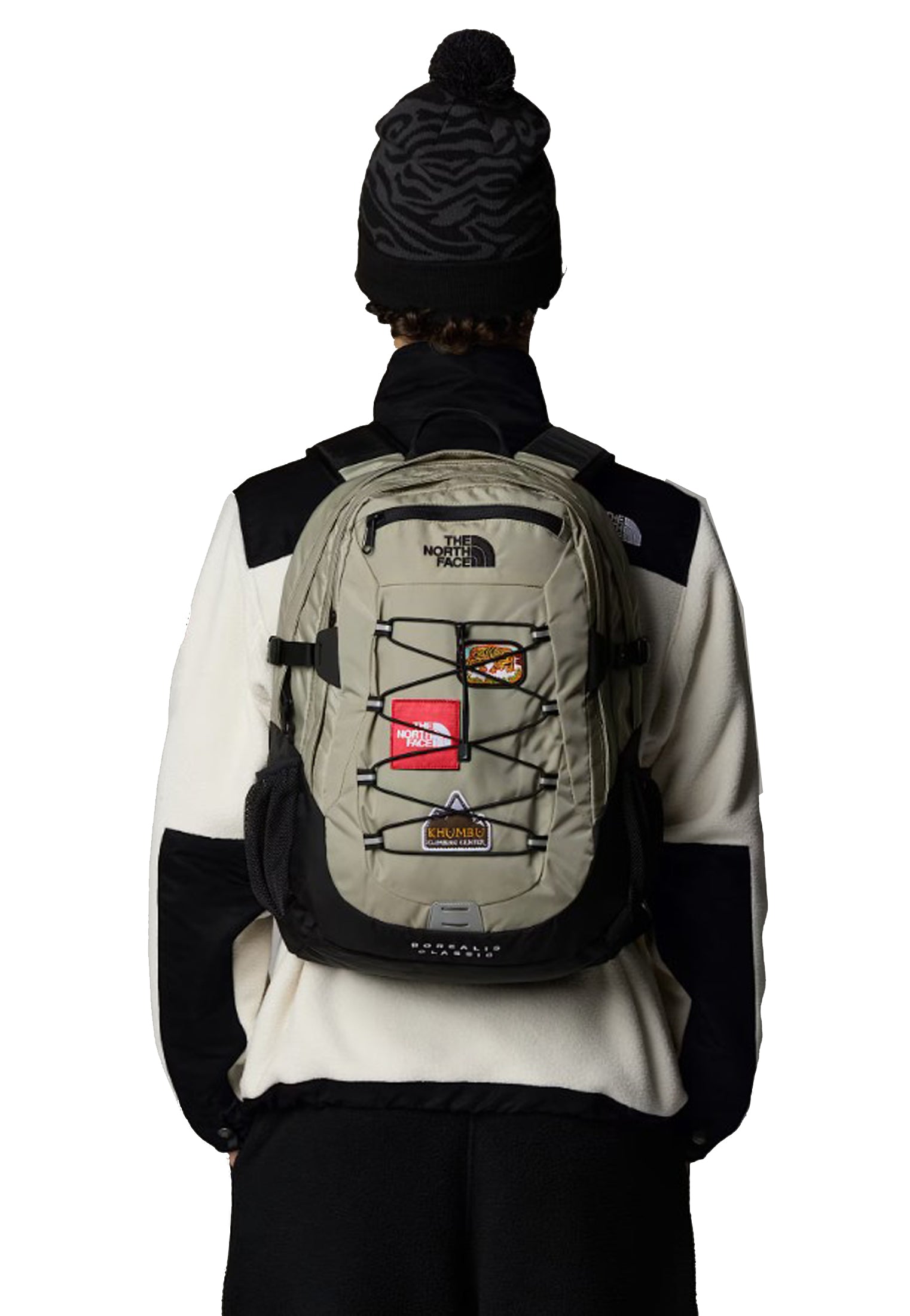 Zaino grigio con toppe Borealis Classic 29L The North Face P26 NF00CF9C5IF1 NF5IFNF5IF THE NORTH FACE 