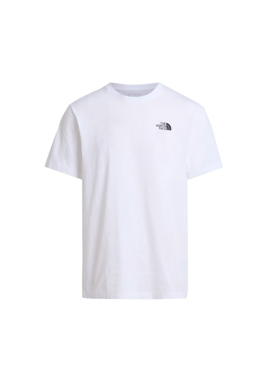T-shirt girocollo bianca Evolution NSE Box Regular fit The North Face P26 NF0A8B6KFN41 NFFN4NFFN4 THE NORTH FACE 