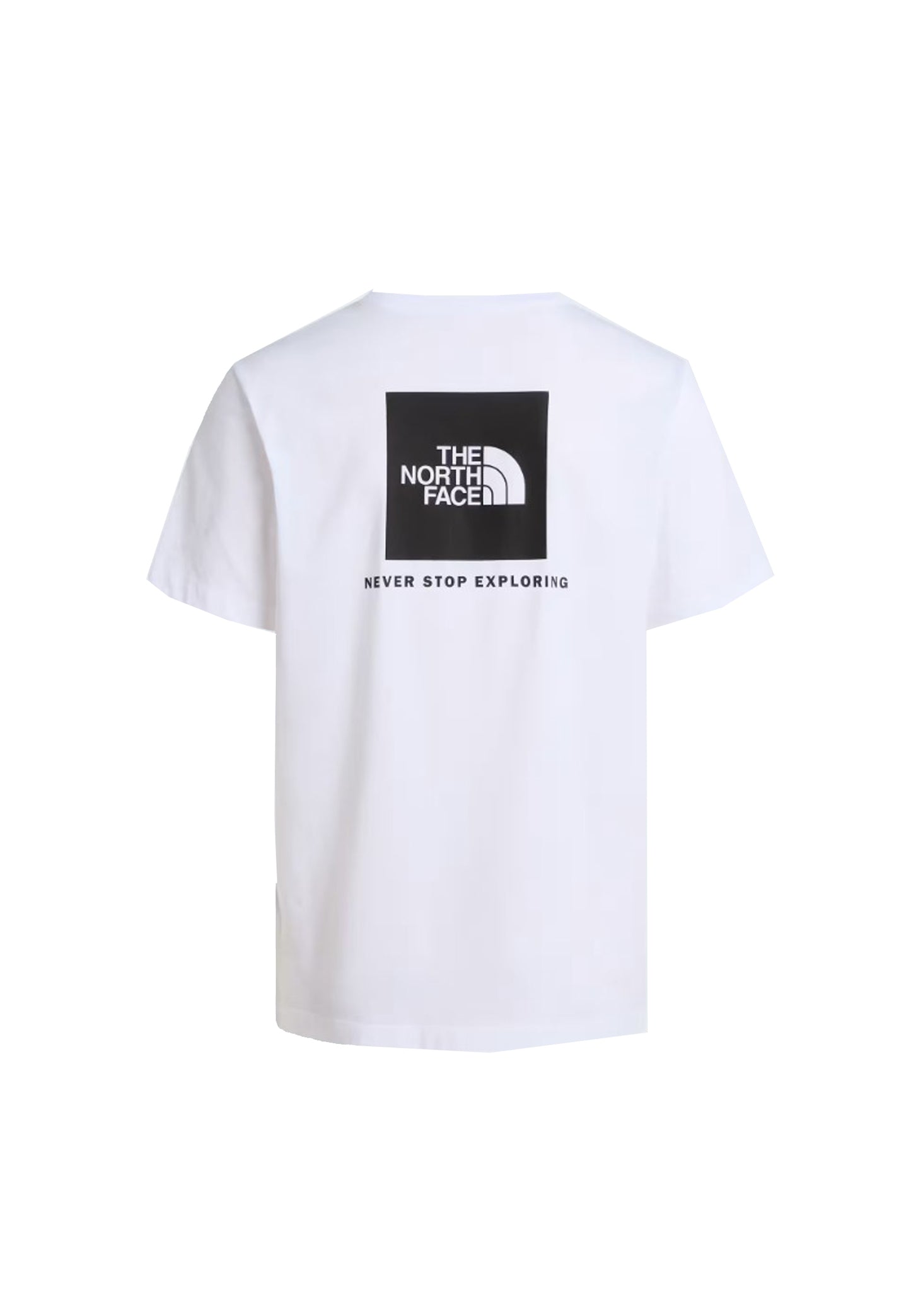 T-shirt girocollo bianca Evolution NSE Box Regular fit The North Face P26 NF0A8B6KFN41 NFFN4NFFN4 THE NORTH FACE 