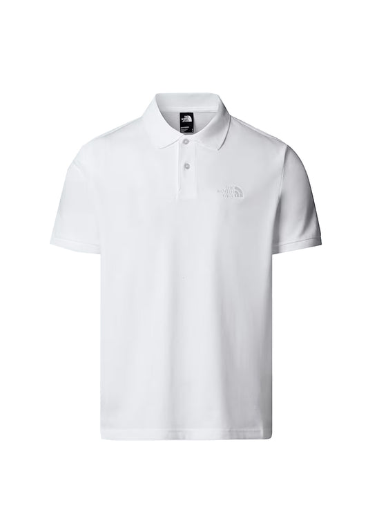 Polo mezza maniche bianca Essential regular fit The North Face P26 NF0A8C1P WHITEWHITE THE NORTH FACE 