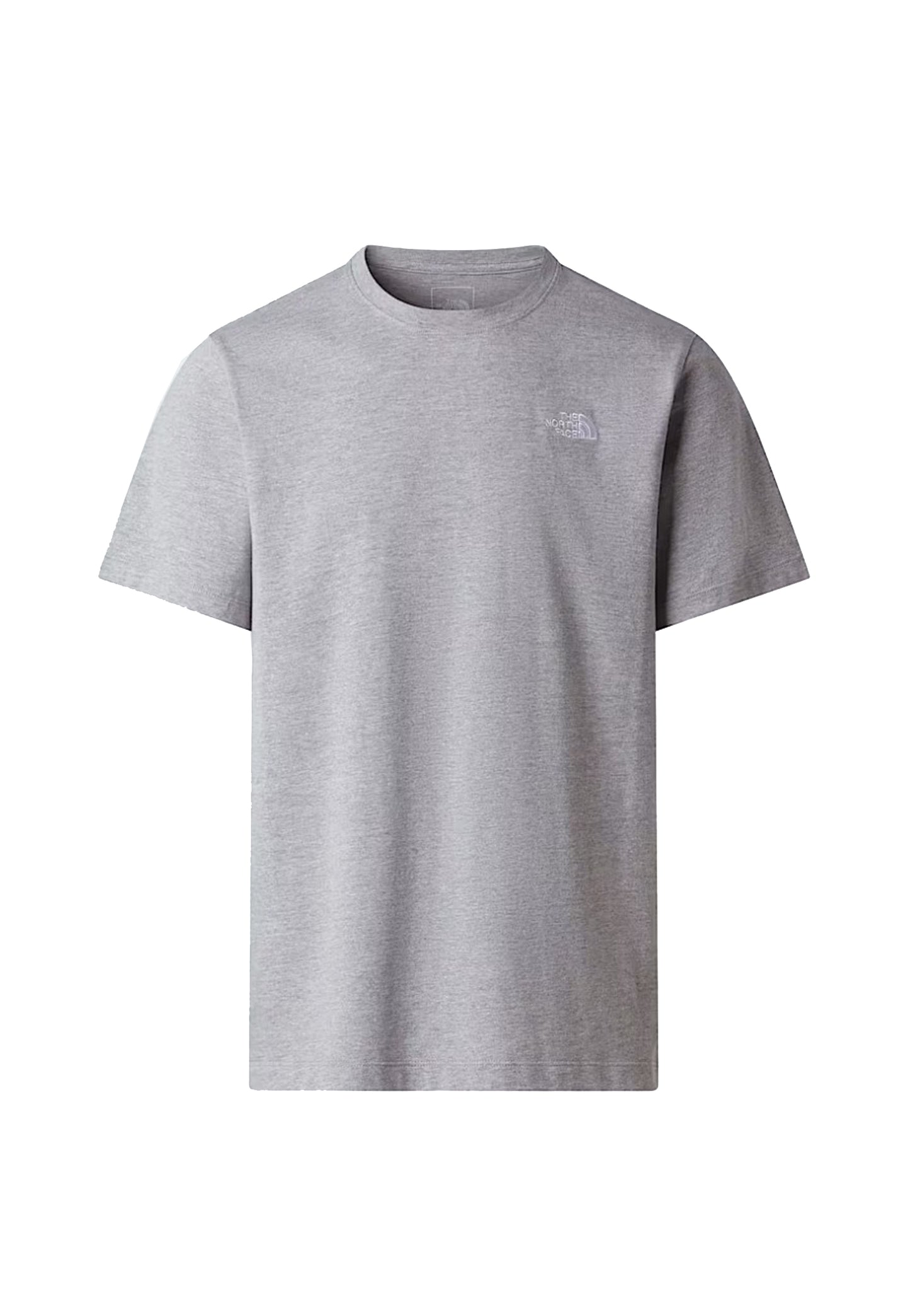 T-shirt girocollo grigio Evolution Simple Dome The North Face P26 NF0A8CZ22MB1 NF2MBNF2MB THE NORTH FACE 