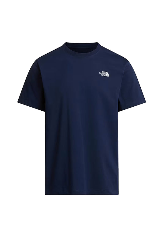 T-shirt girocollo blu Evolution Simple Dome The North Face P26 NF0A8CZ28K21 NF8K2NF8K2 THE NORTH FACE 