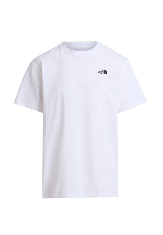 T-shirt girocollo bianca cotone Evolution Simple Dome The North Face P26 NF0A8CZ2FN41 NFFN4NFFN4 THE NORTH FACE 