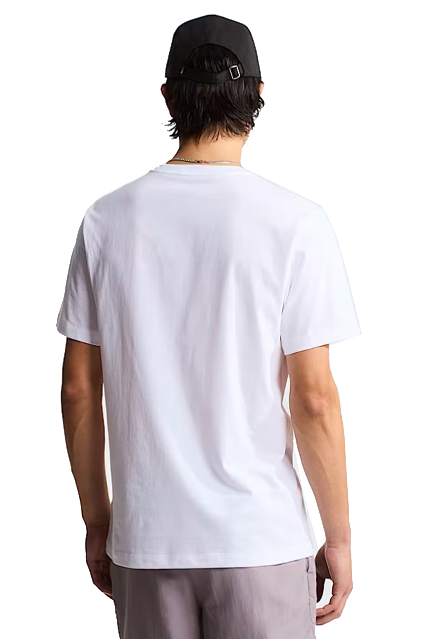 T-shirt girocollo bianca cotone Evolution Simple Dome The North Face P26 NF0A8CZ2FN41 NFFN4NFFN4 THE NORTH FACE 
