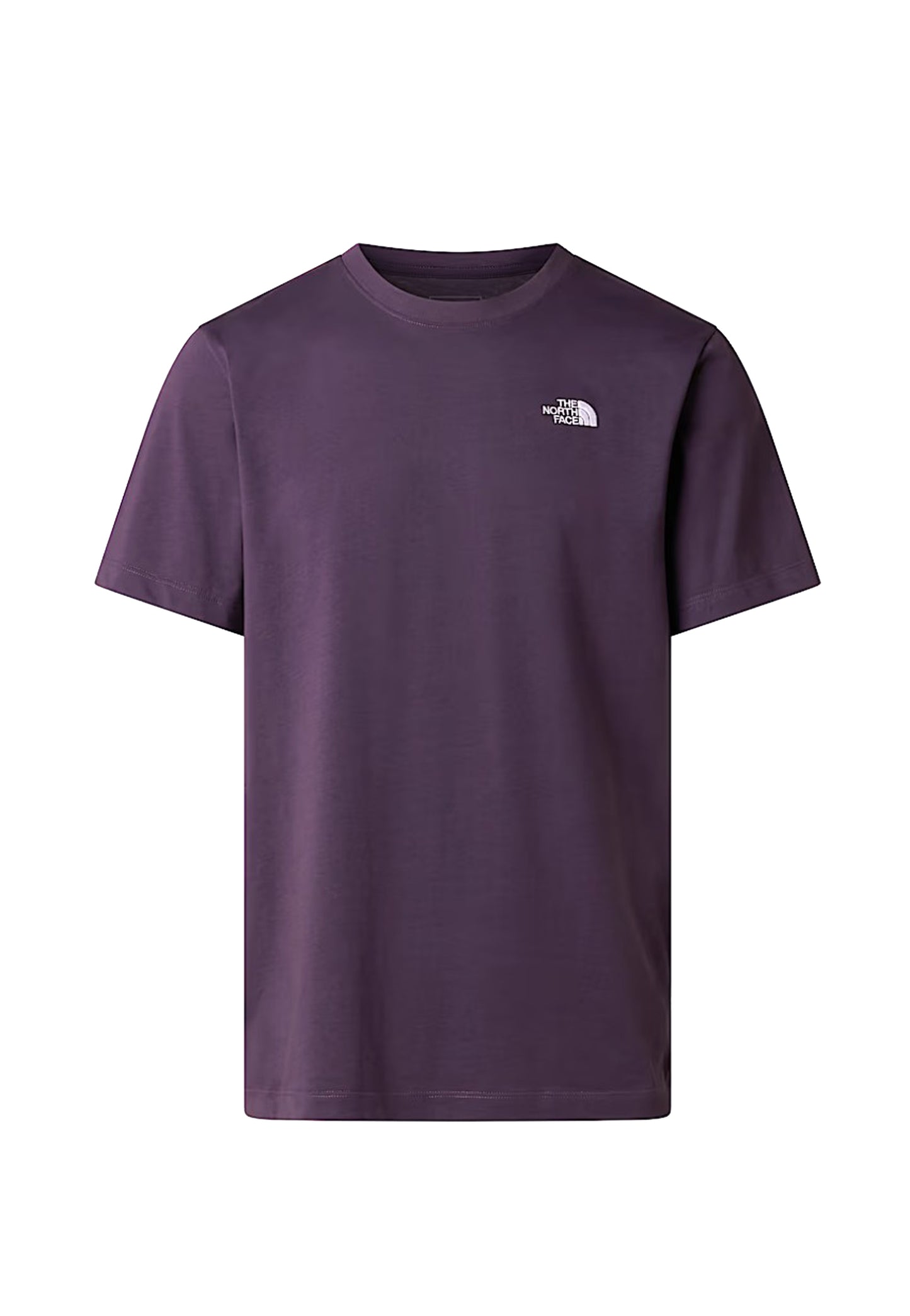T-shirt girocollo viola cotone Evolution Simple Dome The North Face P26 NF0A8CZ2G5O1 NFG5ONFG5O THE NORTH FACE 