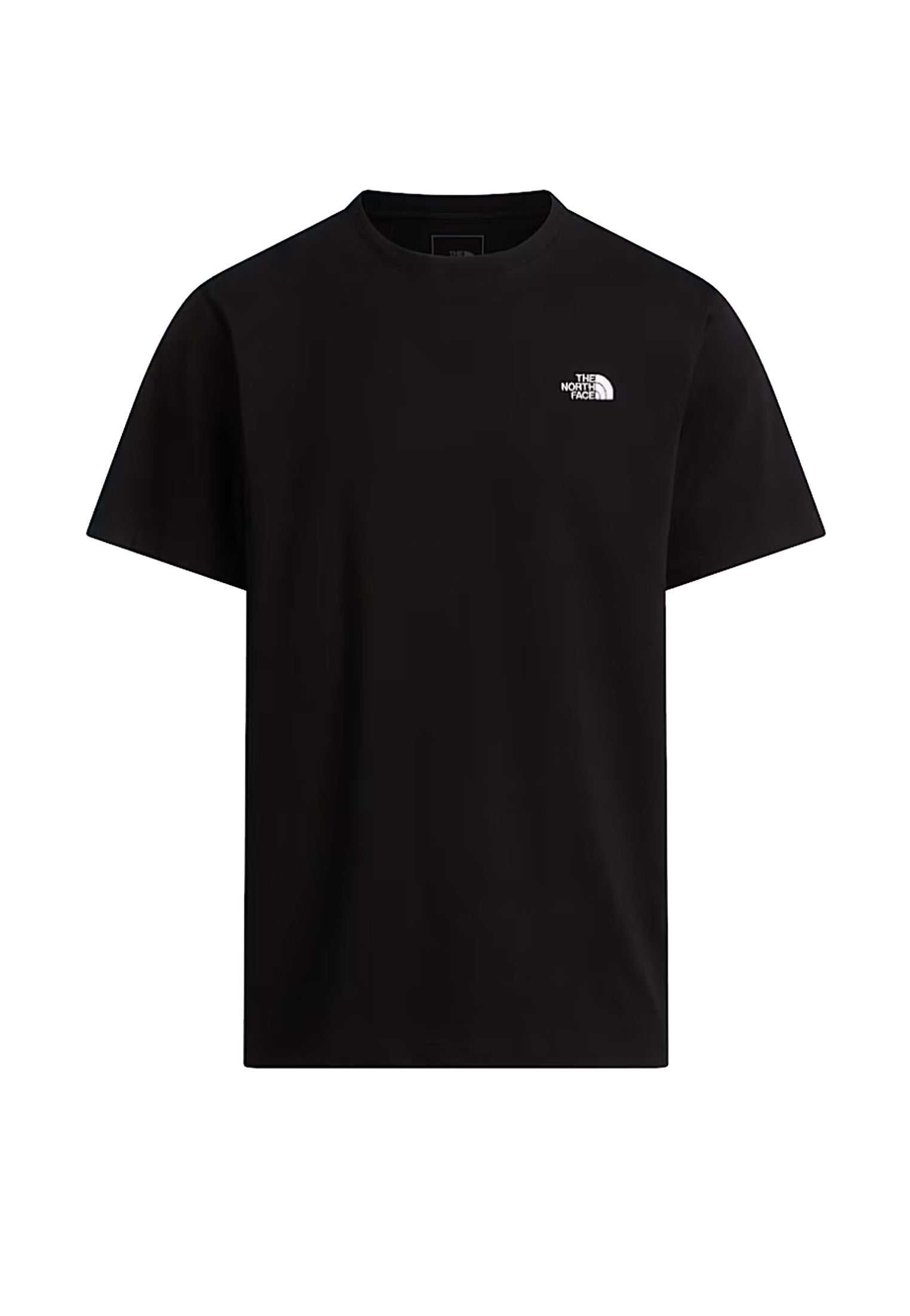 T-shirt giricollo nera cotone Evolution Simple Dome The North Face P26 NF0A8CZ2JK31 NFJK3NFJK3 THE NORTH FACE 