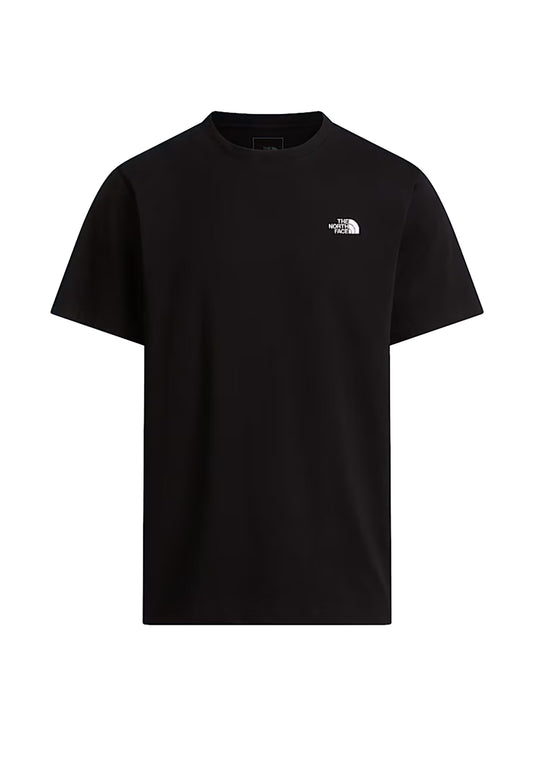 T-shirt giricollo nera cotone Evolution Simple Dome The North Face P26 NF0A8CZ2JK31 NFJK3NFJK3 THE NORTH FACE 