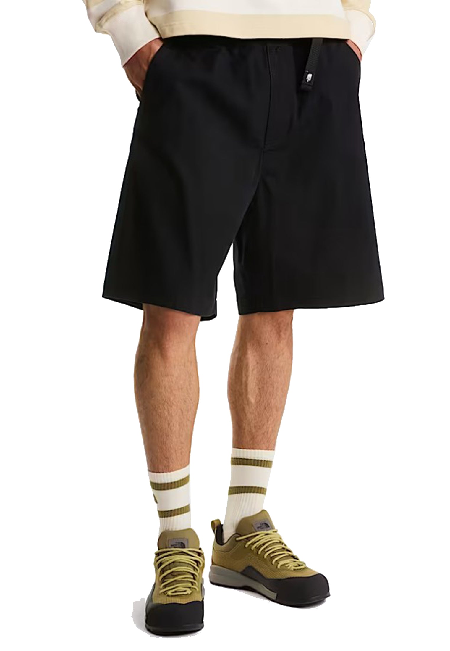 Pantaloncini bermuda sportivi neri Baggy Beta The North Face P26 NF0A8G0AJK31 NFJK3NFJK3 THE NORTH FACE 