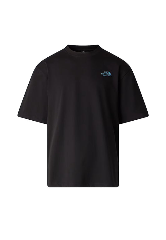 T-shirt girocollo nera oversize Liquid NSE Box The North Face P26 NF0A8G9WJK31 NFJK3NFJK3 THE NORTH FACE 