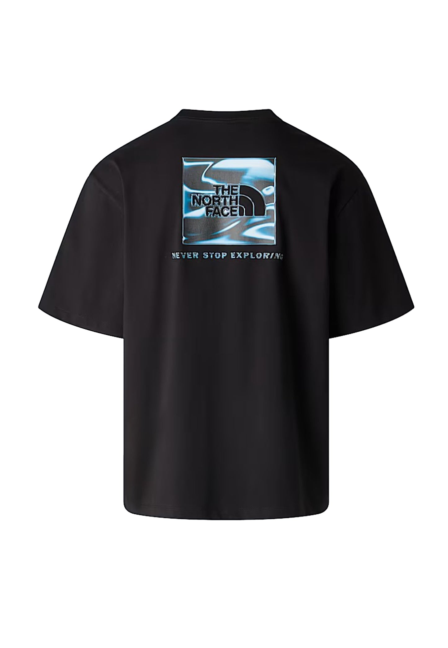 T-shirt girocollo nera oversize Liquid NSE Box The North Face P26 NF0A8G9WJK31 NFJK3NFJK3 THE NORTH FACE 
