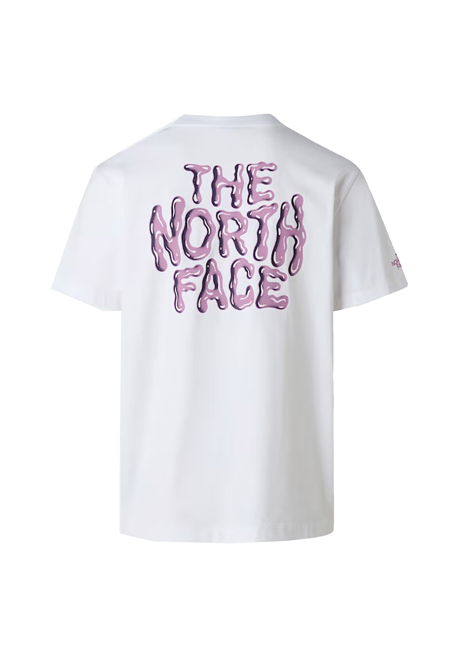 T-shirt girocollo bianca cotone Drip Logo The North Face P26 NF0A8GABFN41 NFFN4NFFN4 THE NORTH FACE 