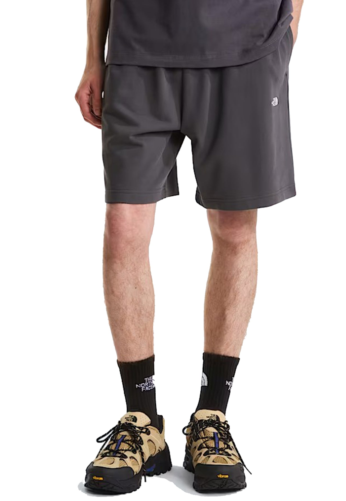 Pantaloncini shorts sportivi cotone grigi Essential light The North Face P26 NF0A8GQ9RHI1 NFRHINFRHI THE NORTH FACE 