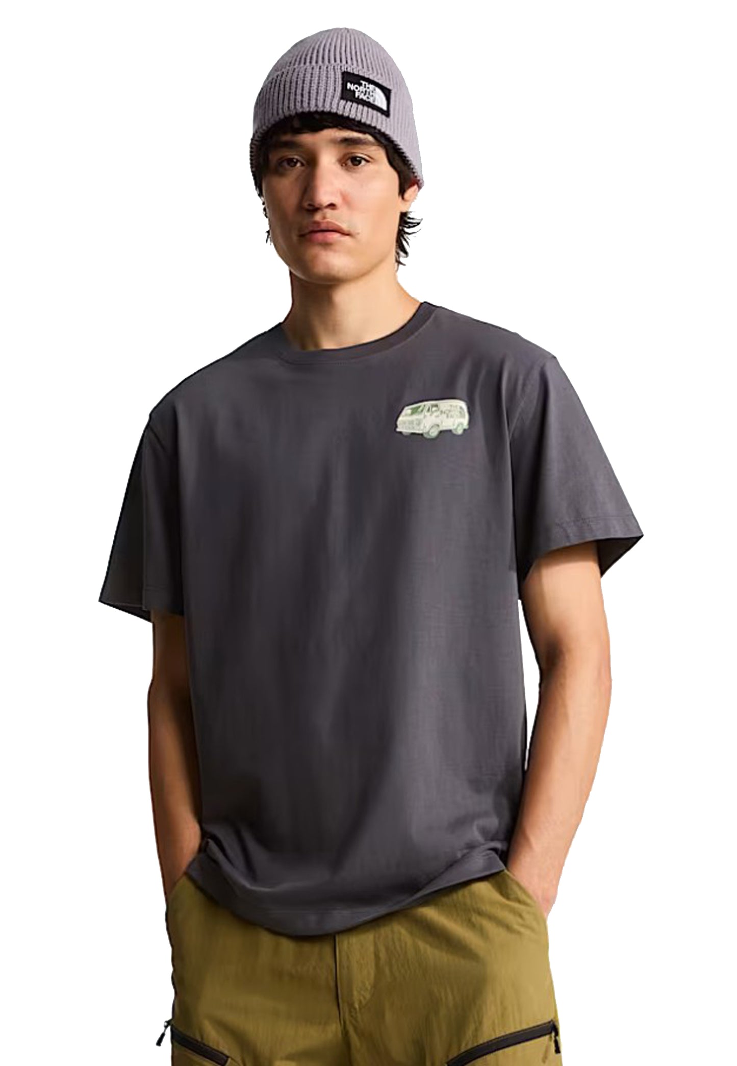 T-shirt girocollo grigia Van Life Relaxed The North Face P26 NF0A8GQNRHI1 NFRHINFRHI THE NORTH FACE 