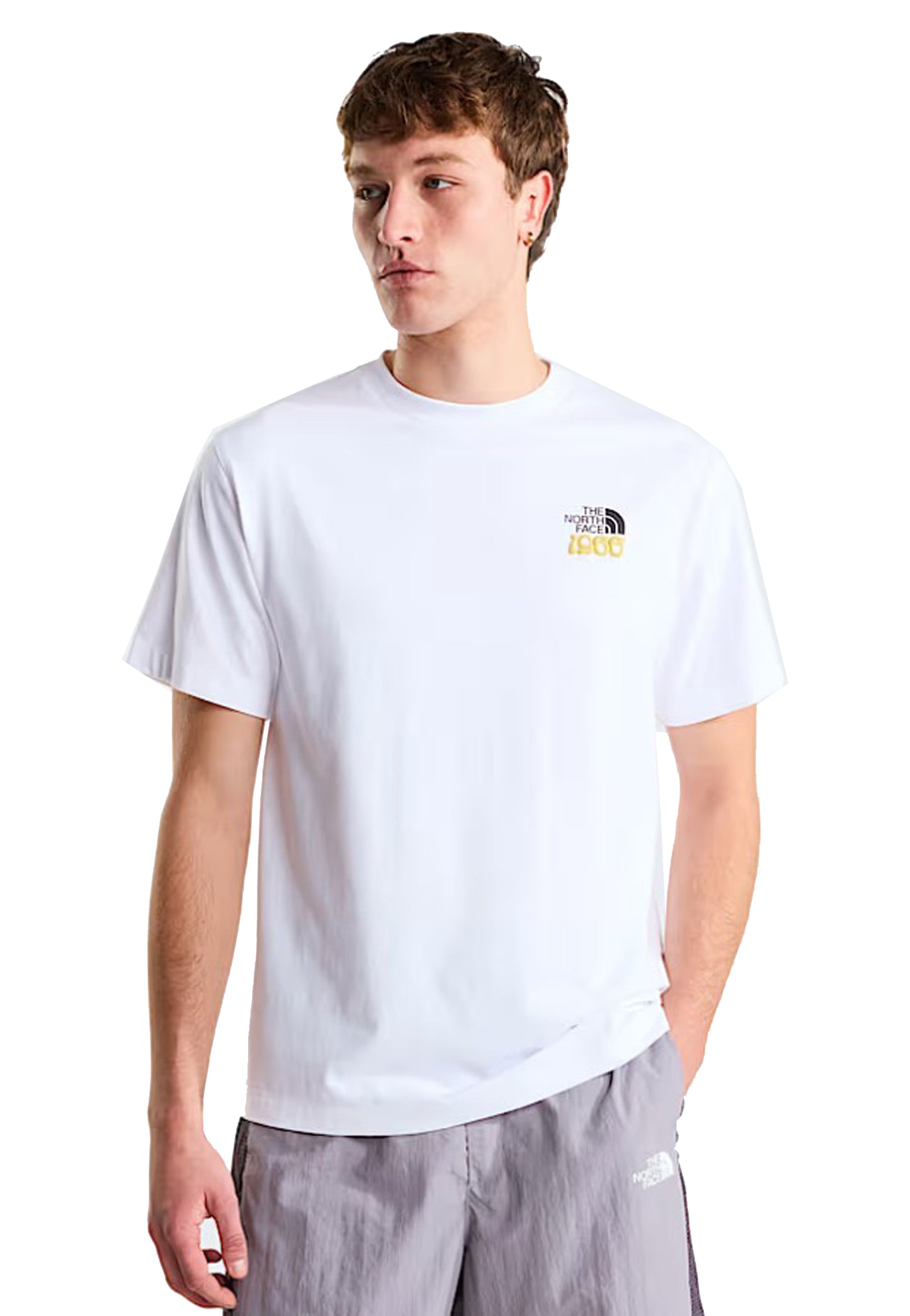 T-shirt girocollo cotone bianca 1966 TNF The North Face P26 NF0A8GQUFN41 NFFN4NFFN4 THE NORTH FACE 