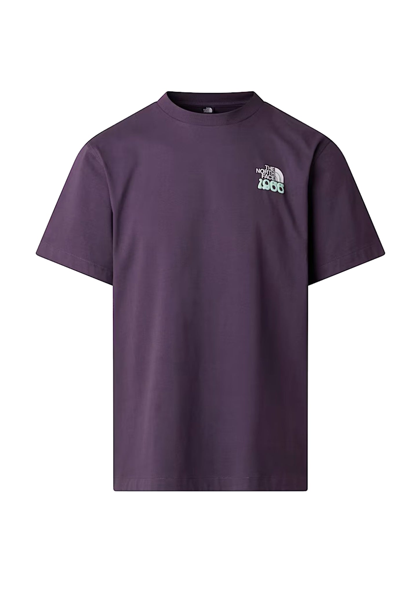 T-shirt girocollo cotone viola 1966 TNF The North Face P26 NF0A8GQUG5O1 NFG5ONFG5O THE NORTH FACE 
