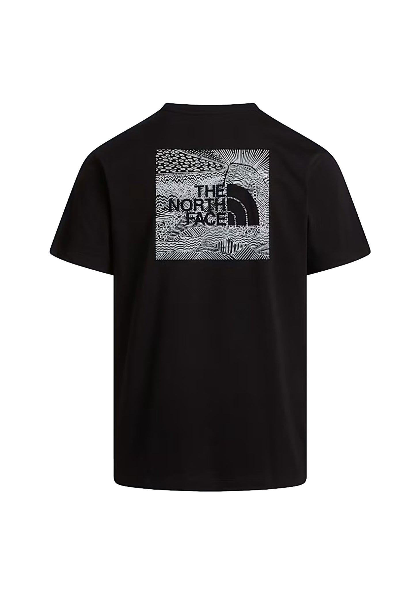 T-shirt girocollo cotone nera NSE Box Regular The North Face P26 NF0A8GV2JK31 NFJK3NFJK3 THE NORTH FACE 