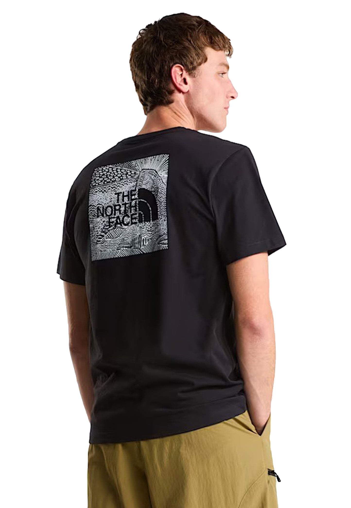 T-shirt girocollo cotone nera NSE Box Regular The North Face P26 NF0A8GV2JK31 NFJK3NFJK3 THE NORTH FACE 
