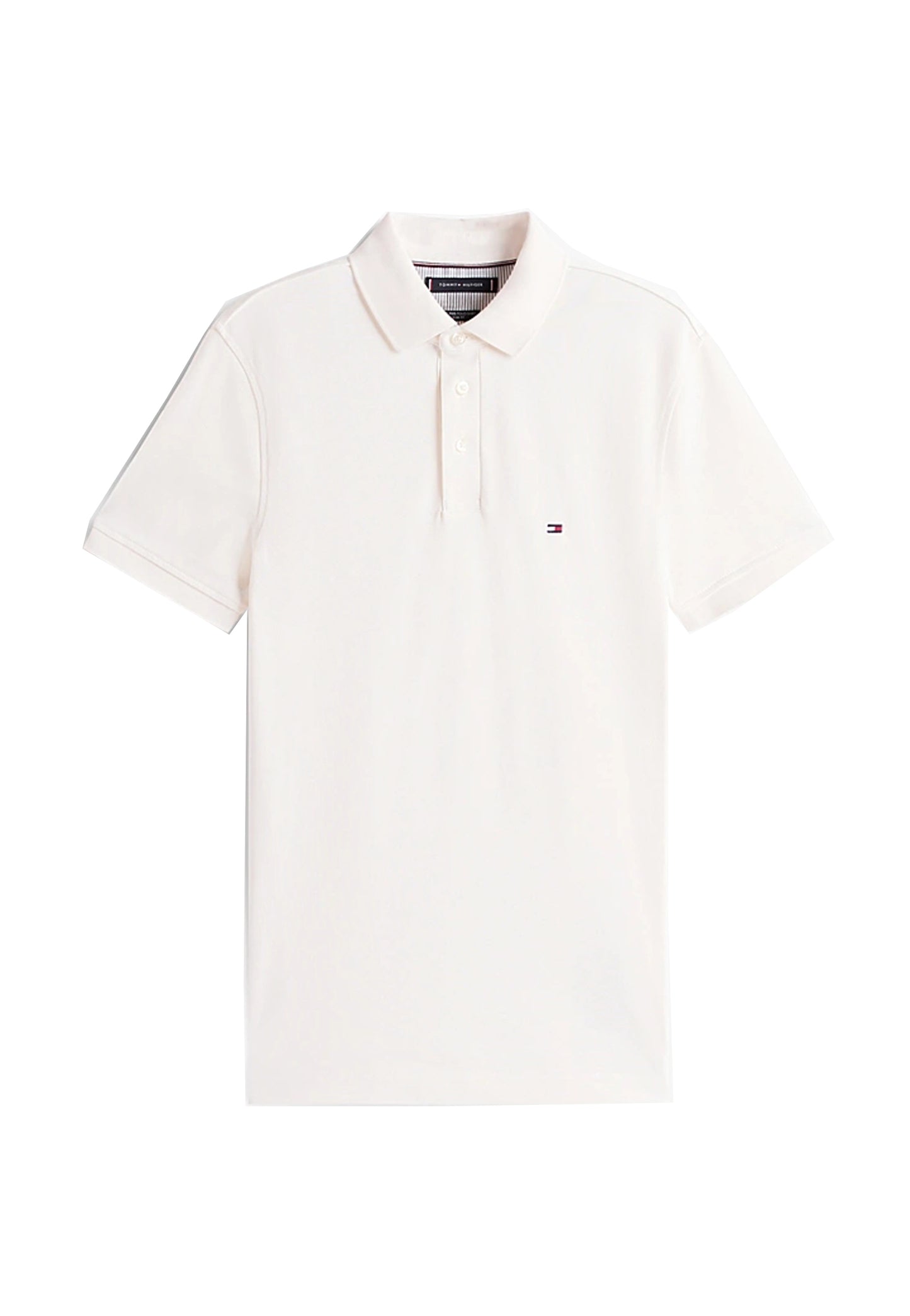 Polo bianca perla cotone slim fit Tommy Hilfiger P26 MW0MW17771Z00 Z00Z00 TOMMY HILFIGER 