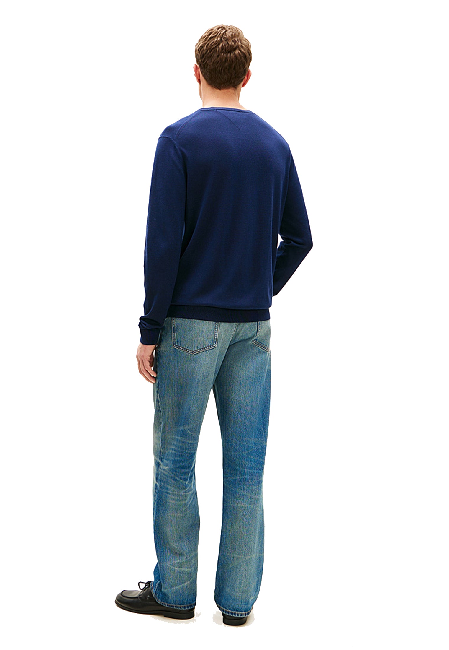 Maglia pullover cotone sottile blu Smart Casual Tommy Hilfiger P26 MW0MW41820DCA DCADCA TOMMY HILFIGER 