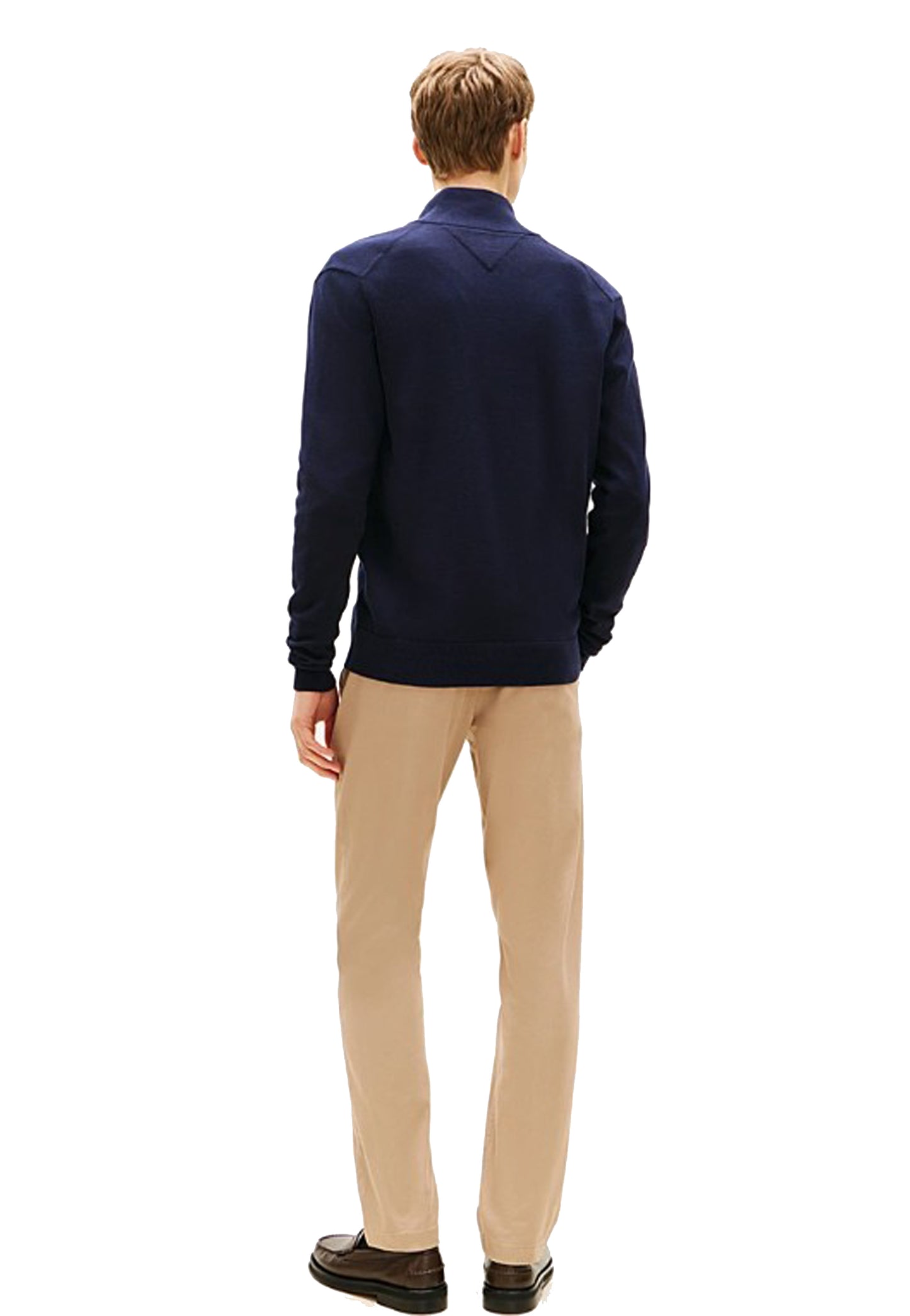 Felpa con full zip blu Tommy Hilfiger P26 MW0MW36517DW5 DW5DW5 TOMMY HILFIGER PRE 