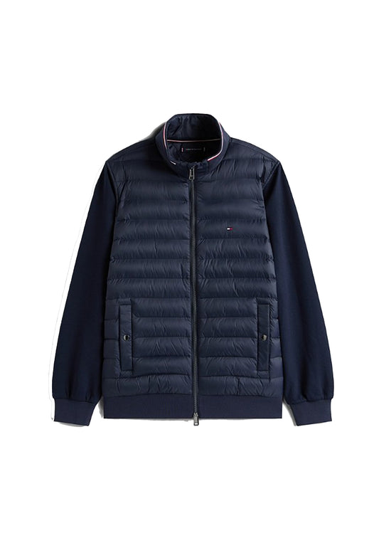 Giacca con zip trapuntato leggeto blu Tommy Hilfiger P26 MW0MW41329DW5 DW5DW5 TOMMY HILFIGER PRE 