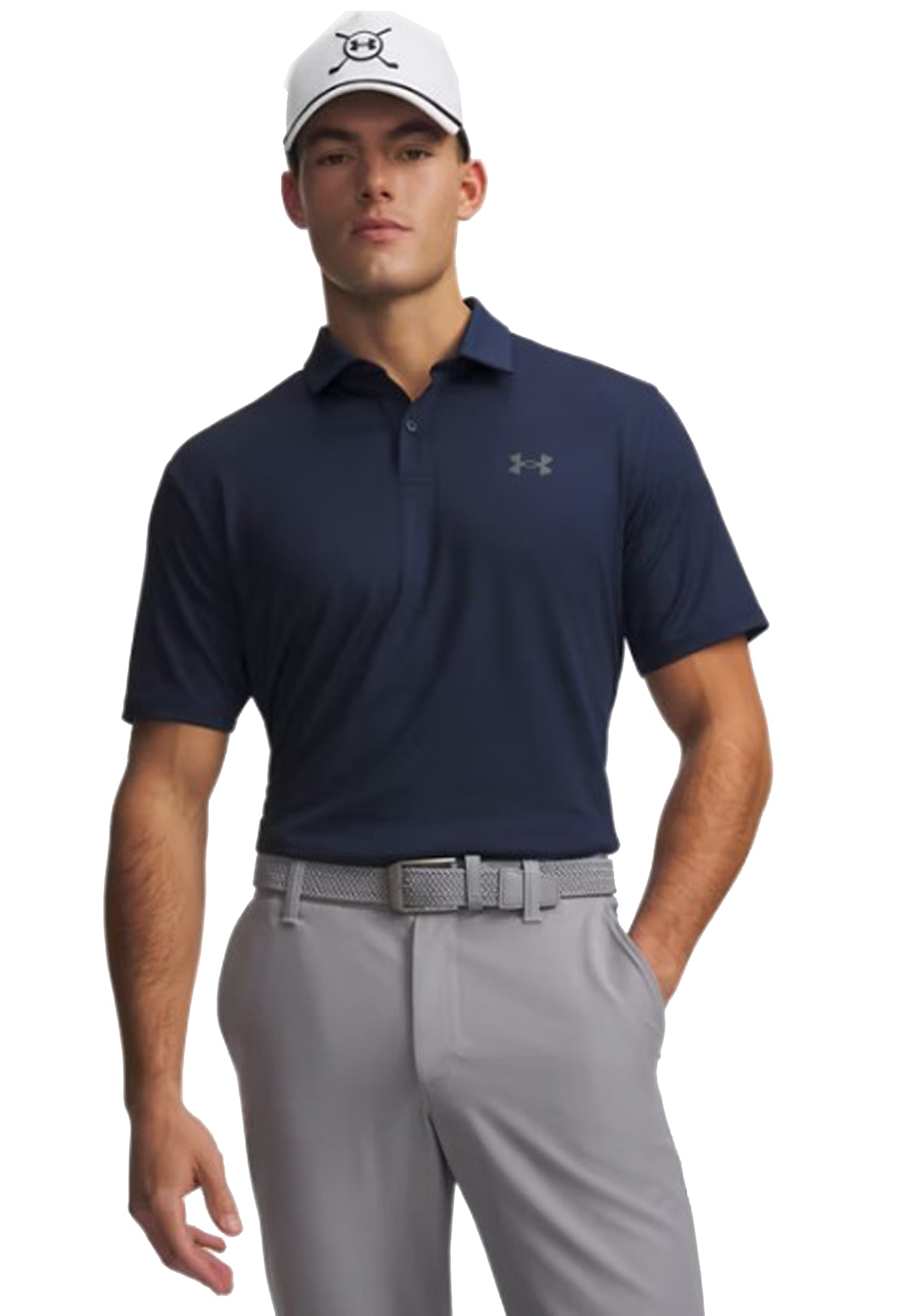 Polo sportiva blu Golf Matchplay Under Armour P26 77-6009799 04080408 UA GOLF 