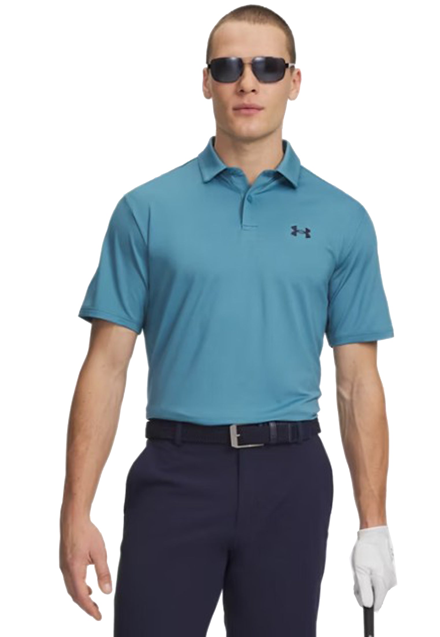 Polo sportiva blu Golf Matchplay Under Armour P26 77-6009799 04660466 UA GOLF 