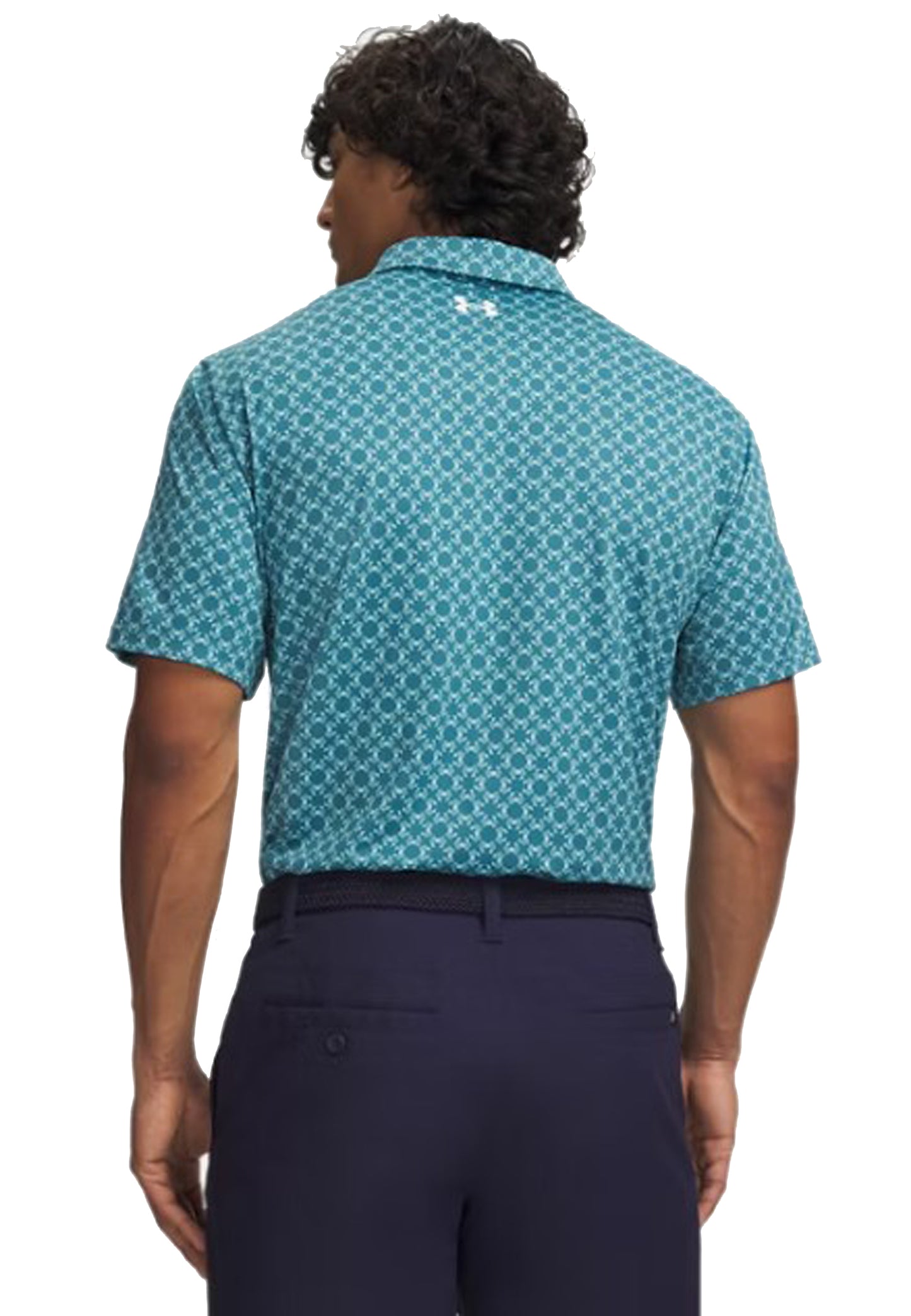 Polo a maniche corte sportiva Golf blu Matchplay Under Armour P26 77-6009800 04670467 UA GOLF 