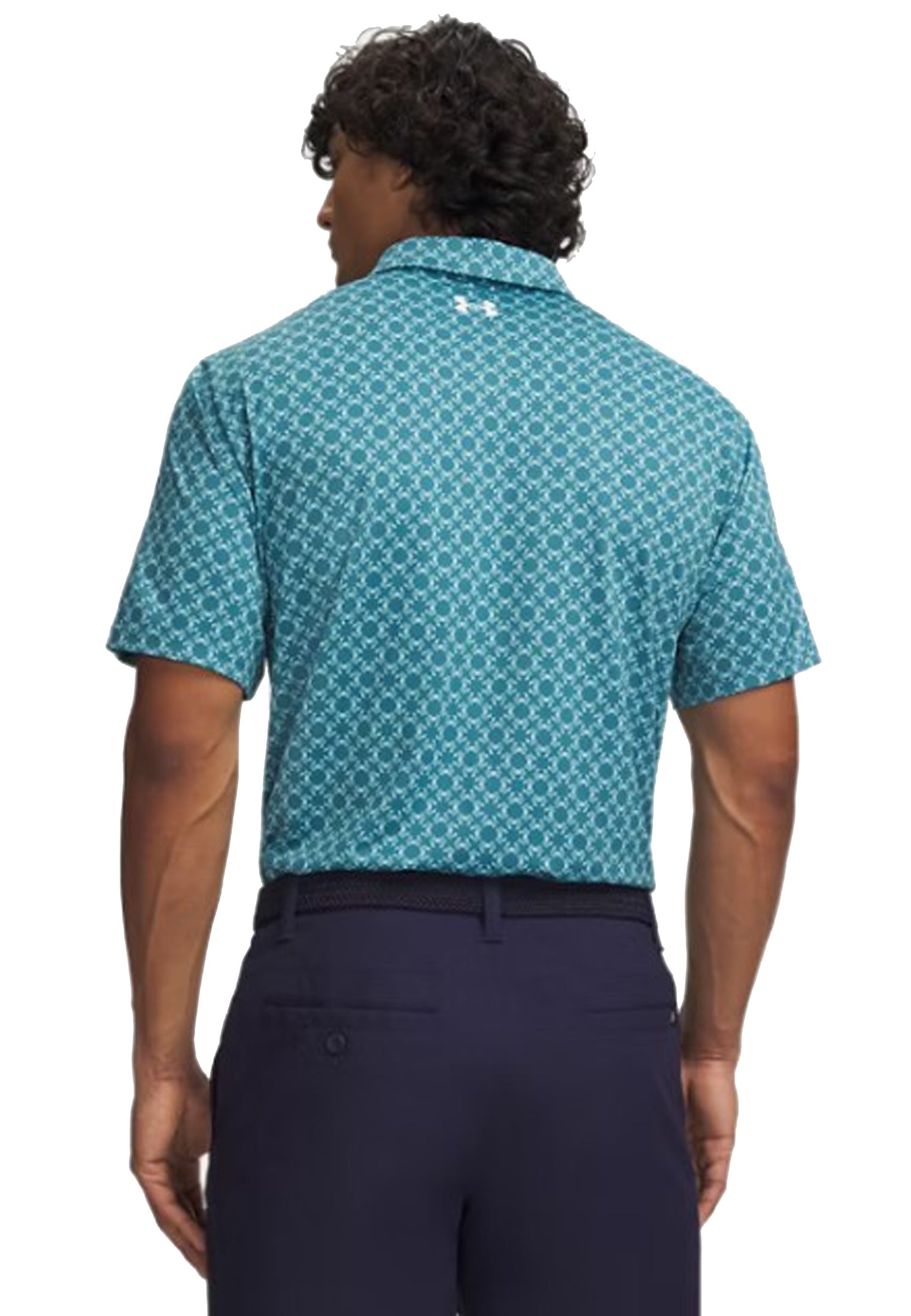 Polo a maniche corte sportiva Golf blu Matchplay Under Armour P26 77-6009800 04670467 UA GOLF 