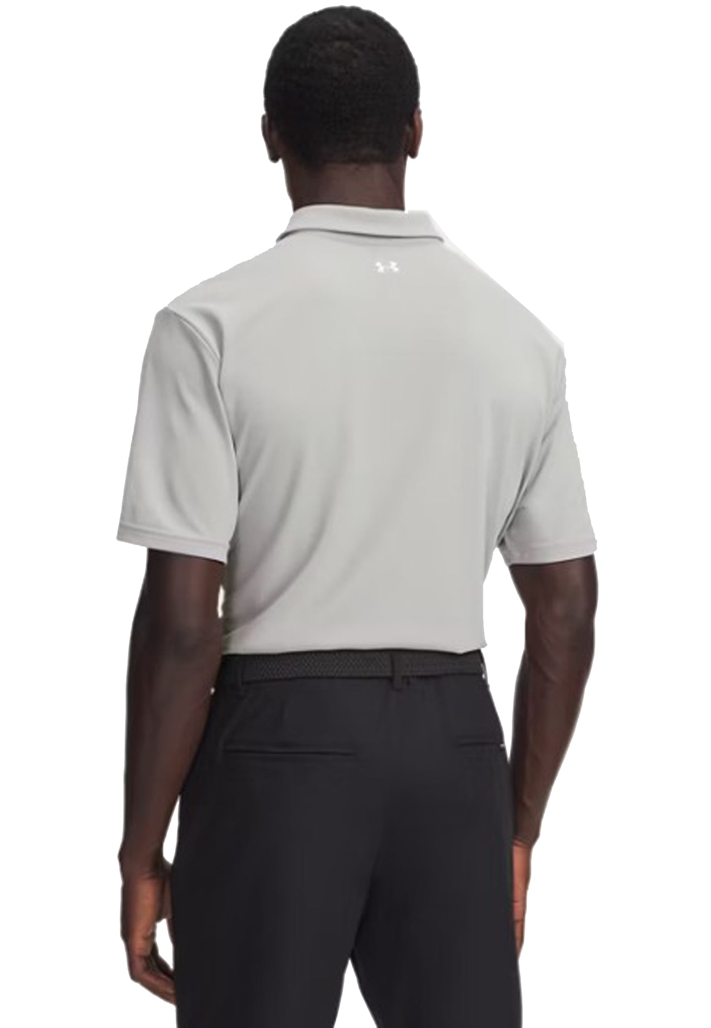 Polo a manica corta sportiva grigia Golf Drive Pique Under Armour P26 77-6012303 00690069 UA GOLF 