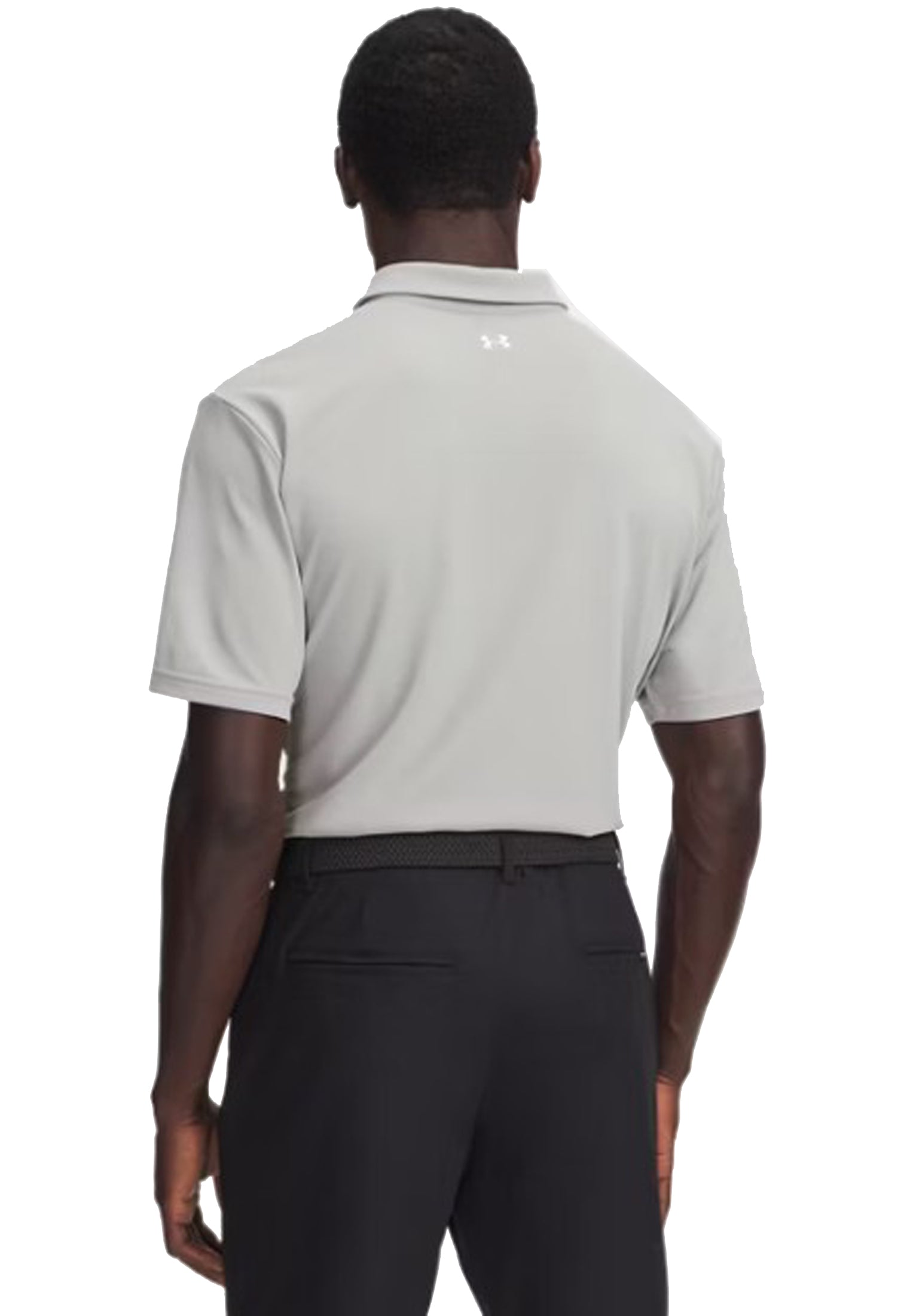 Polo a manica corta sportiva grigia Golf Drive Pique Under Armour P26 77-6012303 00690069 UA GOLF 