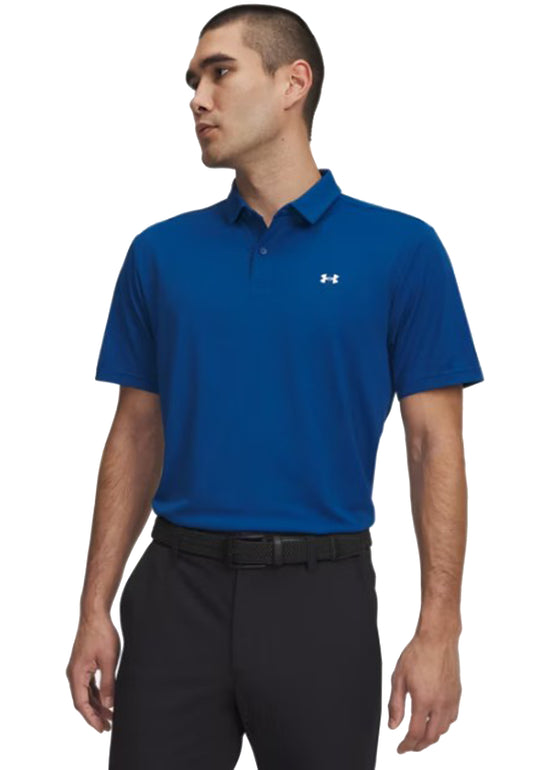 Polo a manica corta sportiva blu royal Golf Drive Pique Under Armour P26 77-6012303 04260426 UA GOLF 