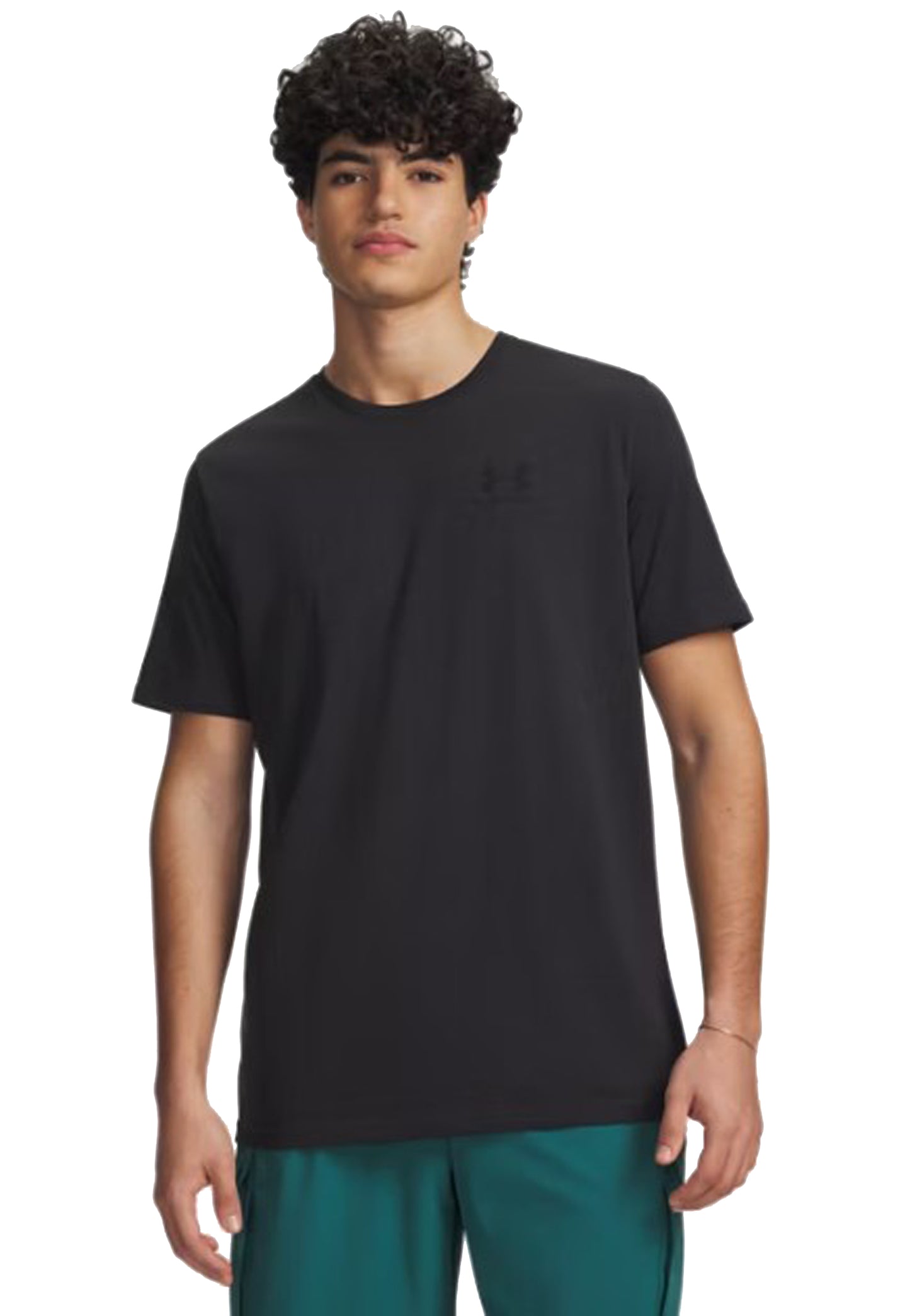 T-shirt girocollo sportiva allenamento nero Under Armour P26 77-1326799 00010001 UNDER ARMOUR 