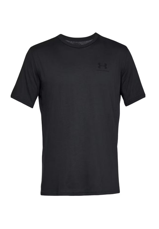 T-shirt girocollo sportiva allenamento nero Under Armour P26 77-1326799 00010001 UNDER ARMOUR 