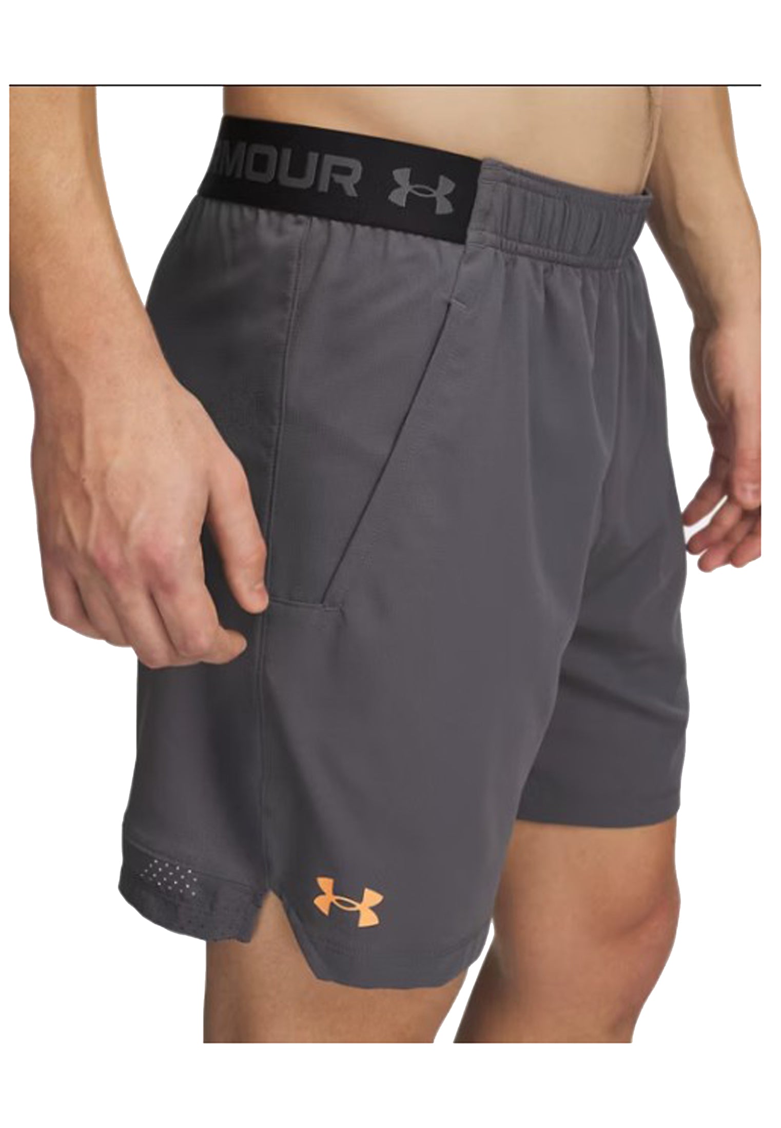 Pantaloncini shorts sportivi grigi allenamento leggeri Under Armour P26 77-1373718 00290029 UNDER ARMOUR 