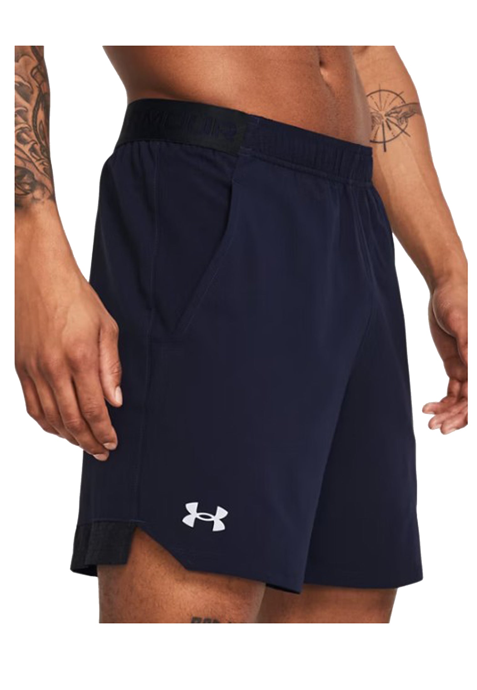 Pantaloncini shorts sportivi blu allenamento leggeri Under Armour P26 77-1373718 04100410 UNDER ARMOUR 