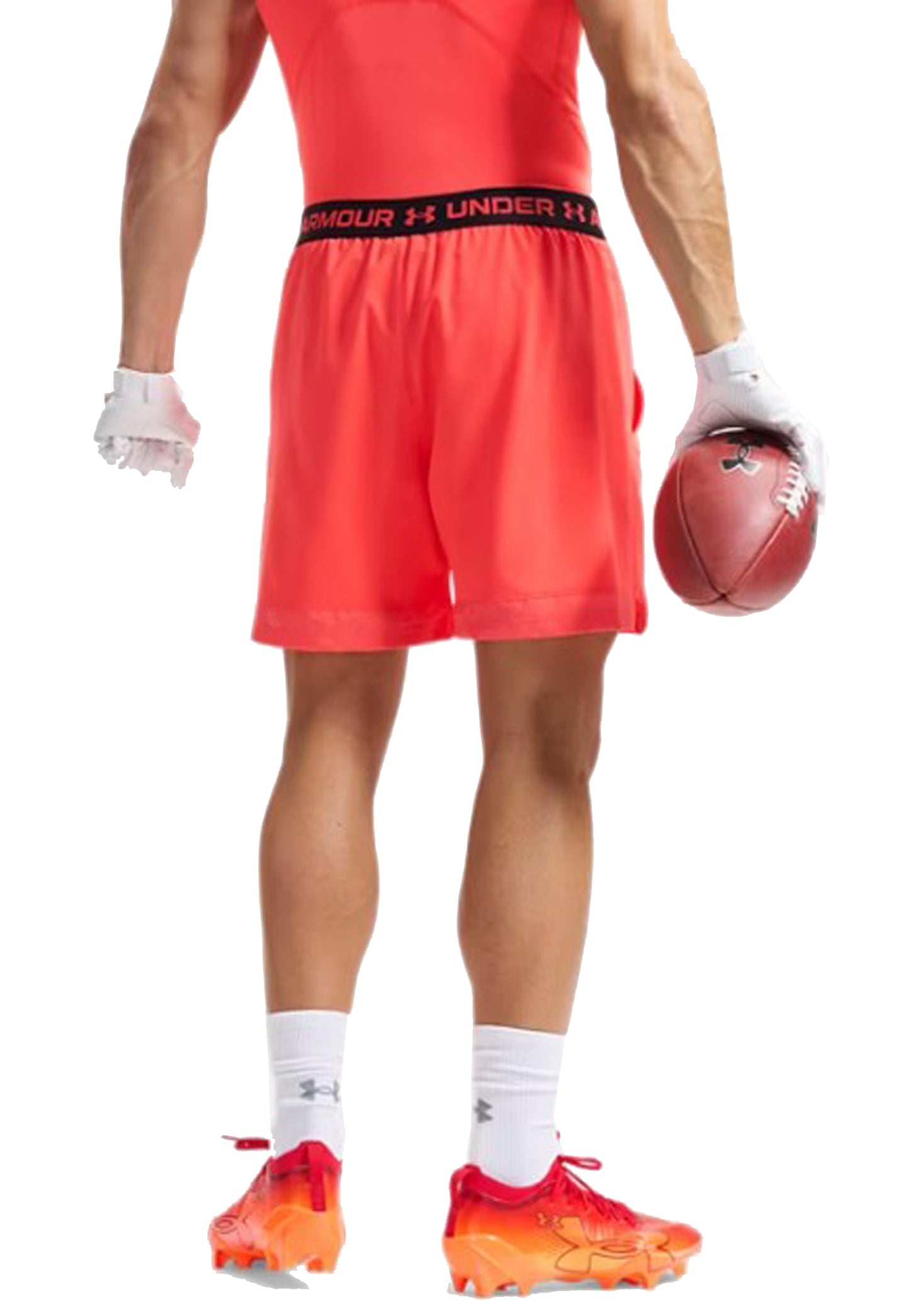 Pantaloncini shorts sportivi rosso allenamento leggeri Under Armour P26 77-1373718 06900690 UNDER ARMOUR 