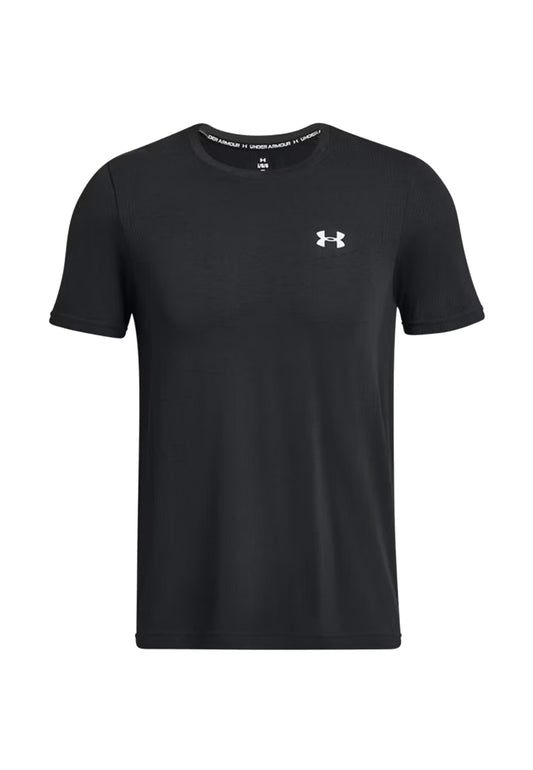 T-shirt girocollo nera sportiva allenamento Vanish Under Armour P26 77-1382801 00010001 UNDER ARMOUR 