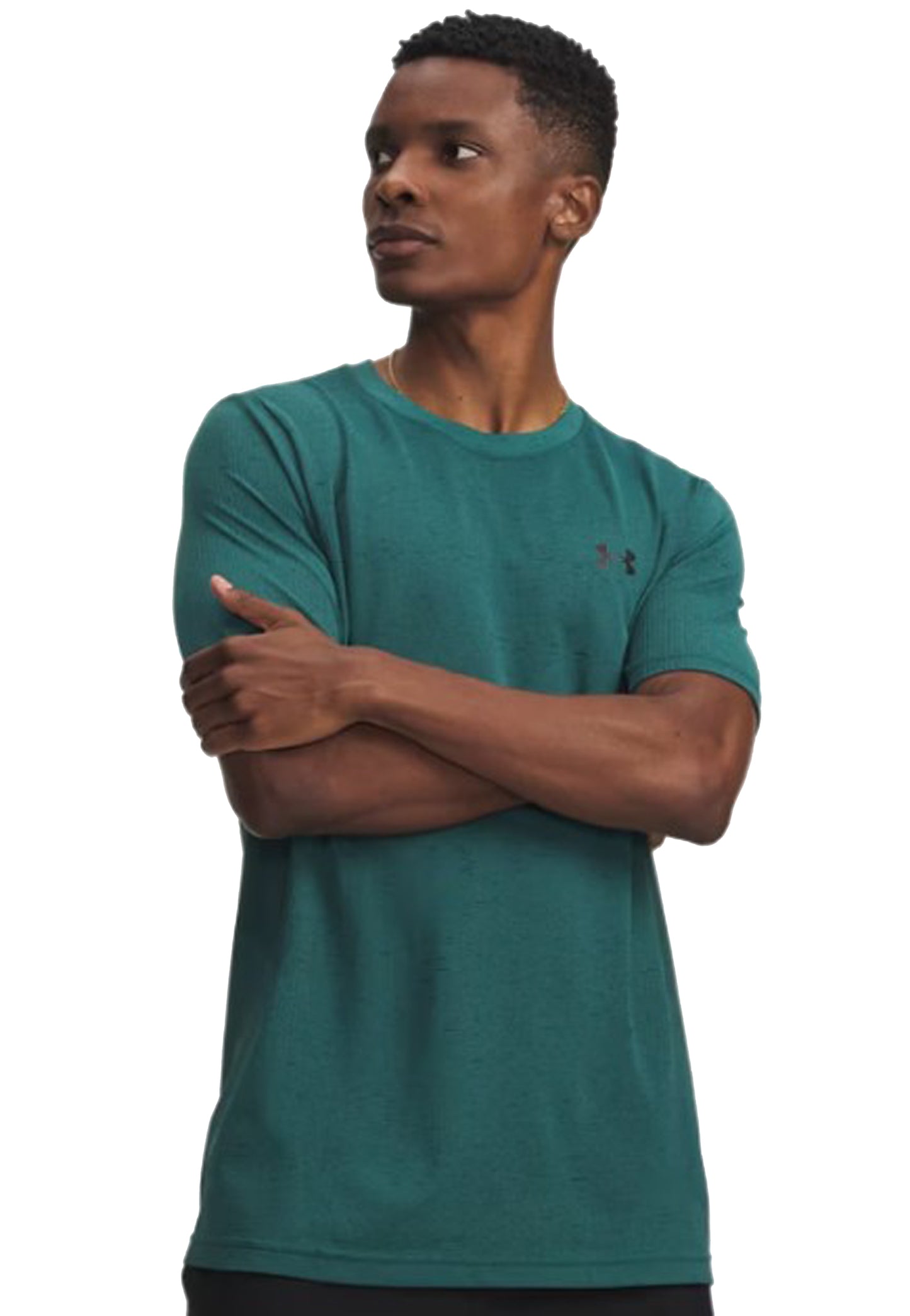 T-shirt girocollo verde smerarldo sportiva allenamento Vanish Under Armour P26 77-1382801 03380338 UNDER ARMOUR 