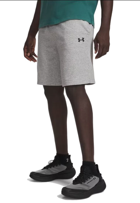 Pantaloncini sportivi grigi tuta felpati Rival Under Armour P26 77-6009345 00110011 UNDER ARMOUR 