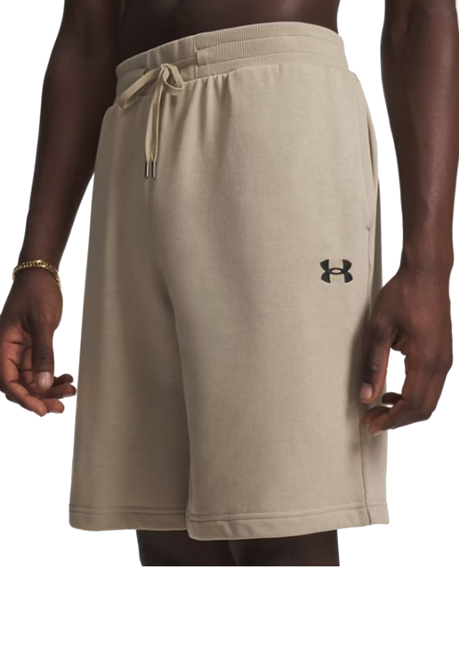 Pantaloncini sportivi beigei tuta felpati Rival Under Armour P26 77-6009345 02990299 UNDER ARMOUR 