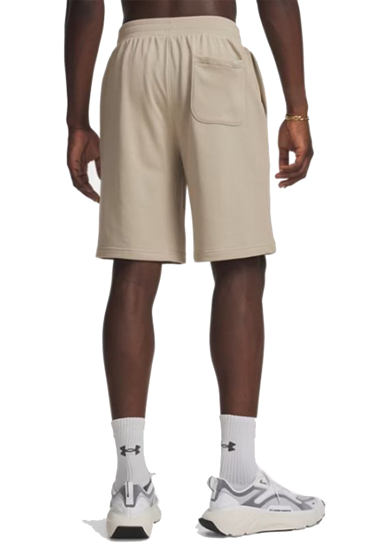 Pantaloncini sportivi beigei tuta felpati Rival Under Armour P26 77-6009345 02990299 UNDER ARMOUR 