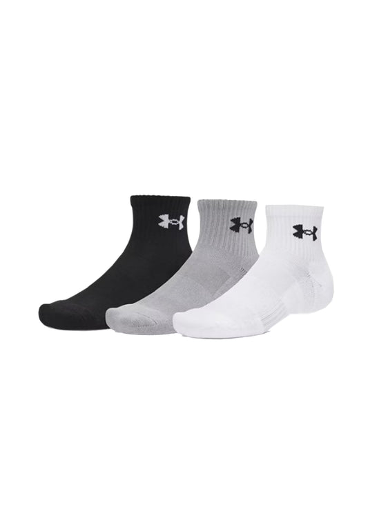 Pacco da 3 pezzi calze mix colore caviglia sportive performance Under Armour P26 77-6009686 01010101 UNDER ARMOUR 