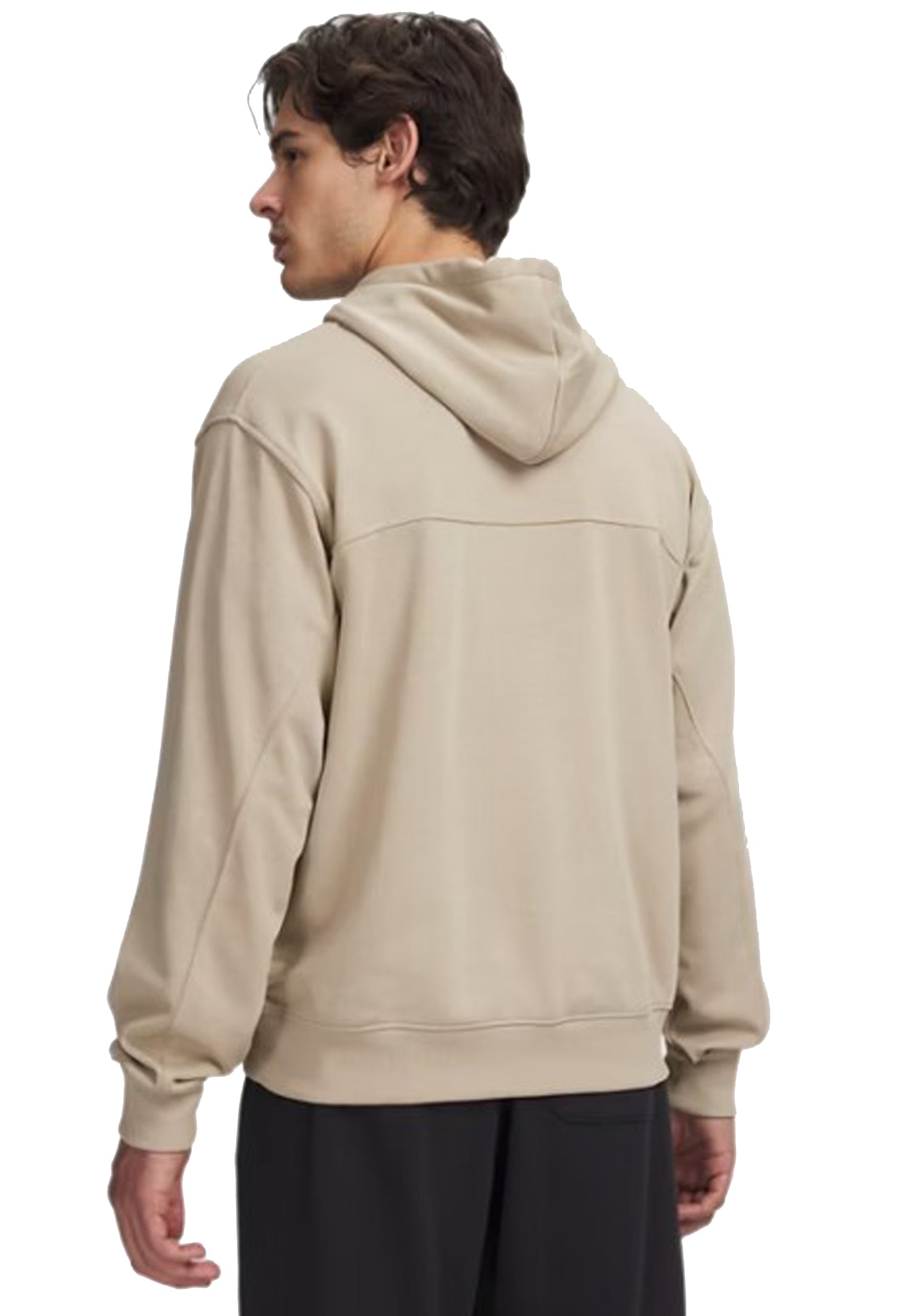 Felpa con cappuccio interno pile beige Rival Lightweight Under Armour P26 77-6012335 02990299 UNDER ARMOUR 