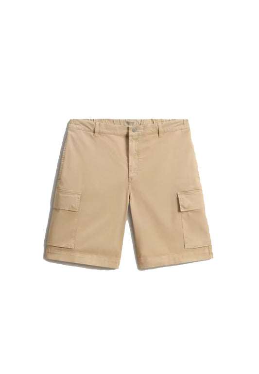 Pantaloncini bermuda cargo beige cotone Woolrich P26 CFWOSH2001MRUT5262 74367436 WOOLRICH 