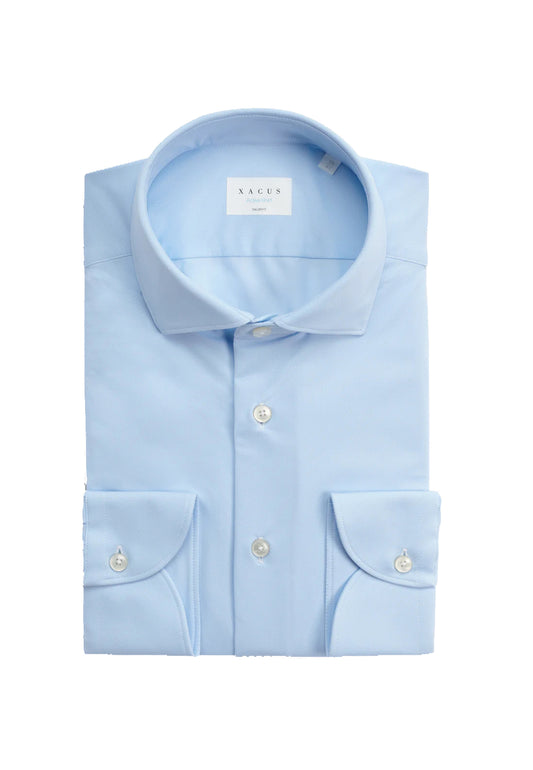 Camicia azzura collo francese Tailor fit Active Xacus P26 ACT558ML/11460 //002 XACUS 