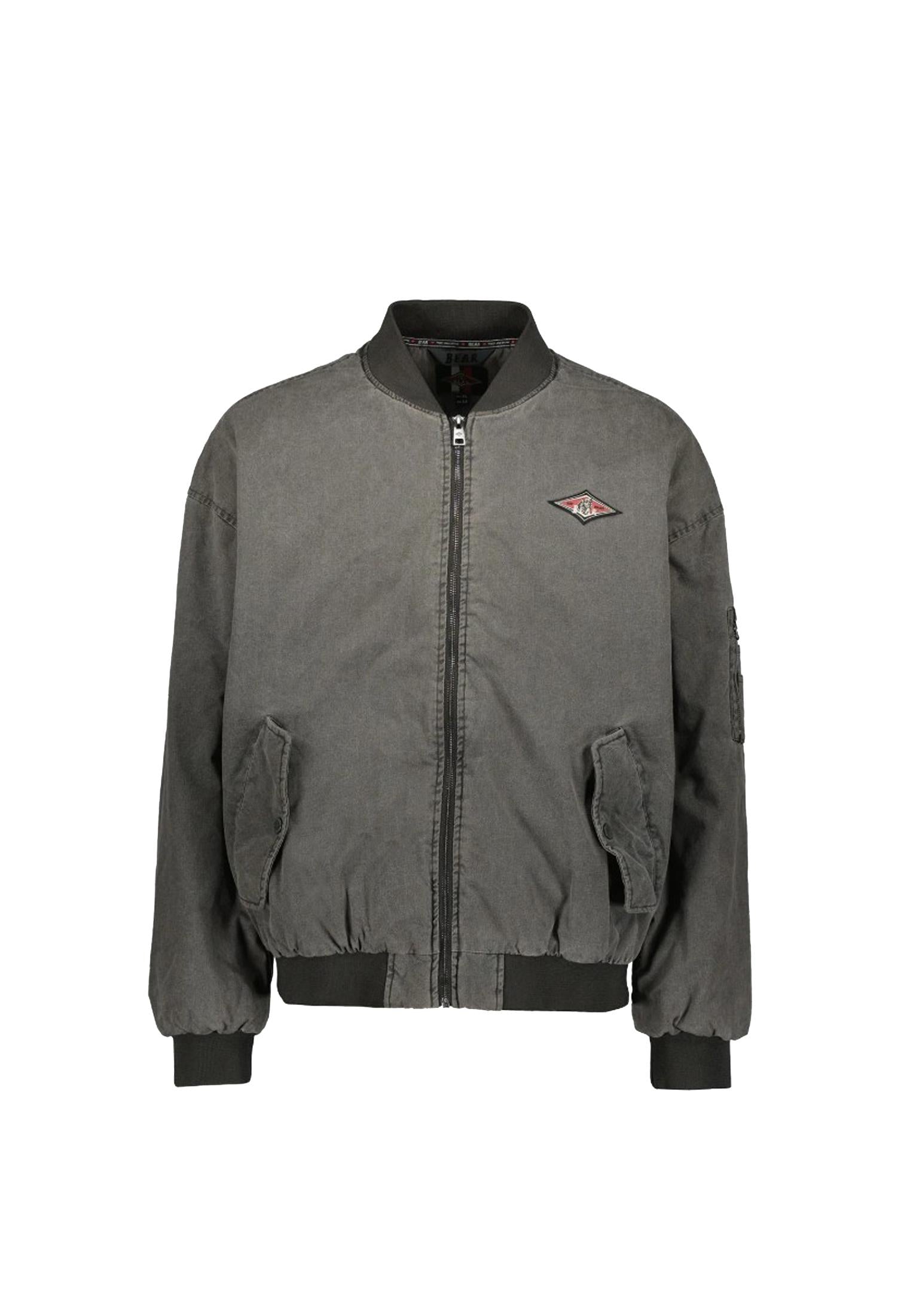 Giacca bomber grigia Bear A25 BM100W25 910A910A BEAR 