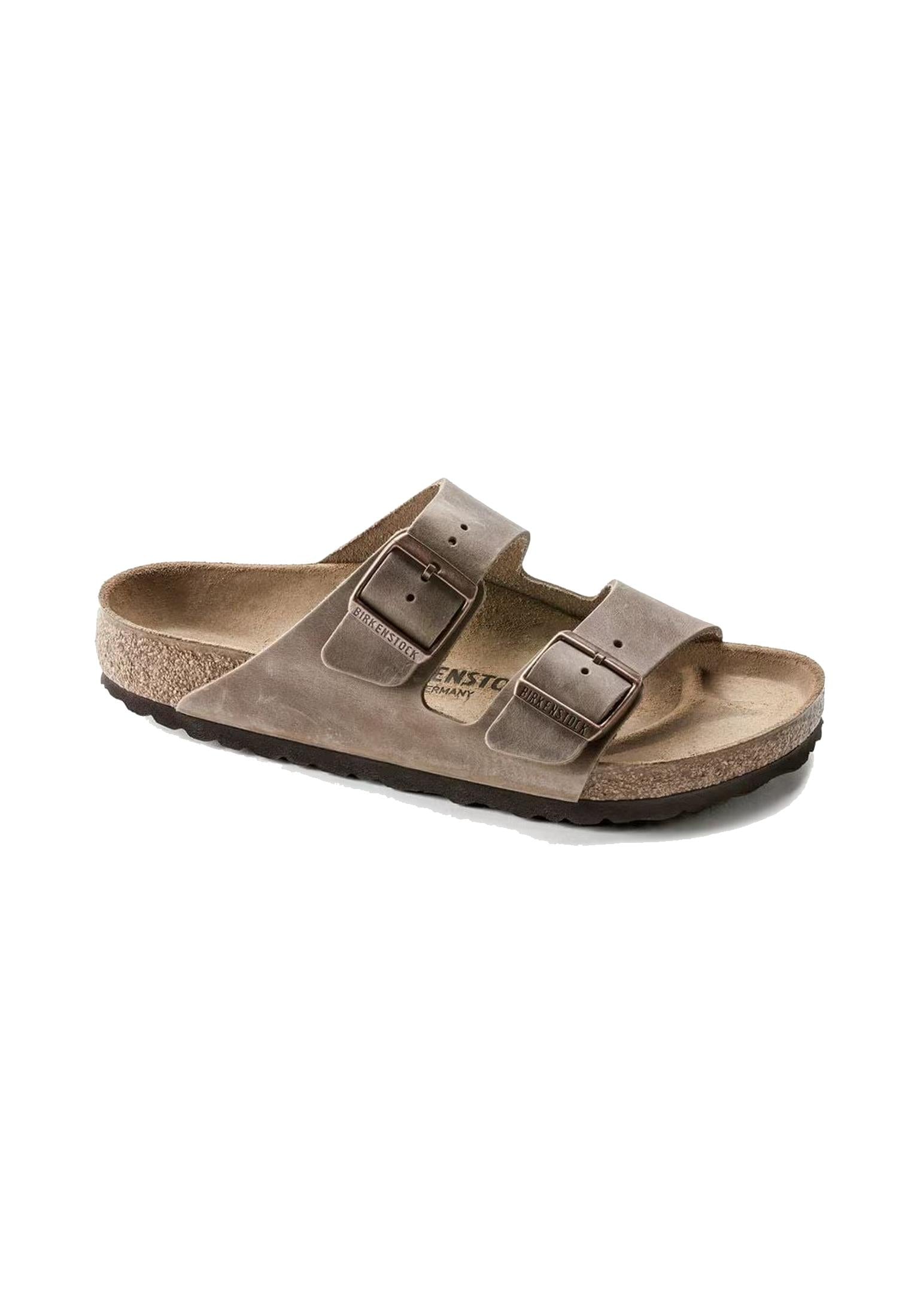 Sandalo ciabatte marrone tabacco Arizona Birkenstock P25 352203 tabacco brown BIRKENSTOCK 
